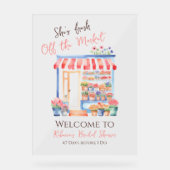 Fête des mariées Florale Fraîche Hors Marché Bienv (Recto)