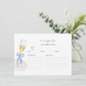 Fête des mariées Florale Procuco Recettes Cartes (Debout devant)