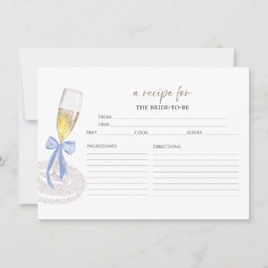 Fête des mariées Florale Procuco Recettes Cartes (Devant)