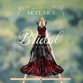 Fête des mariées gothique Mariage noir (Neutre)