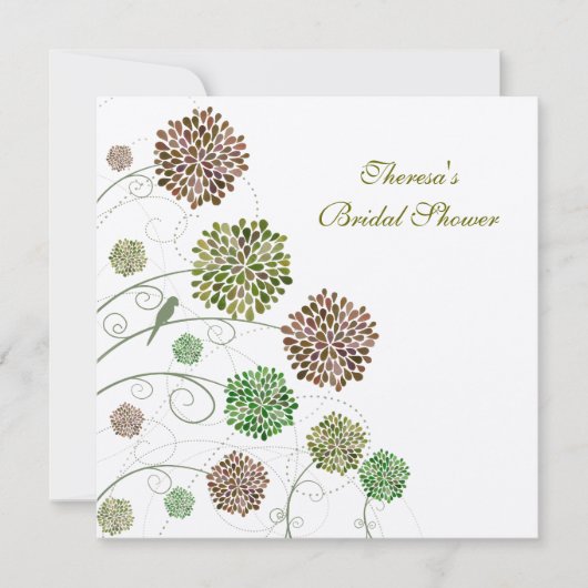 Fête des mariées Green Gables Invitation personnal (Devant)