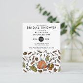 FÊTE DES MARIÉES | Invitation d'automne de Thanksg (Debout devant)