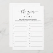 Fête des mariées La Carte De Jeu Apron (Devant / Derrière)