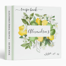 Fête des mariées Lemony Greenery Recette