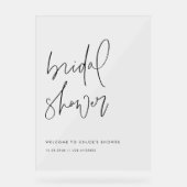 Fête des mariées manuscrite minimaliste noire (Recto)