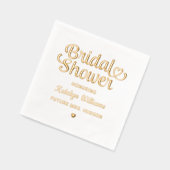 Fête des mariées Mariage de script personnalisée (Gauche)