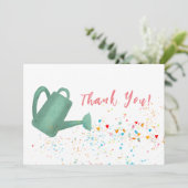 Fête des mariées Merci arrosage Can Coeurs (Debout devant)