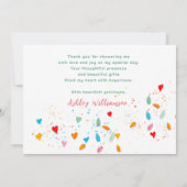 Fête des mariées Merci arrosage Can Coeurs (Dos)