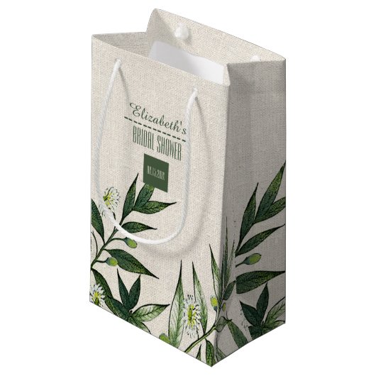 Fête des mariées Merci Hostess Petits sacs cadeaux (Devant Angle)