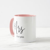 Fête des mariées Mme ⎥ Mug personnalisée (Devant gauche)