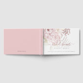 Fête des mariées moderne Dusty Rose Florals Livre  (Complet)