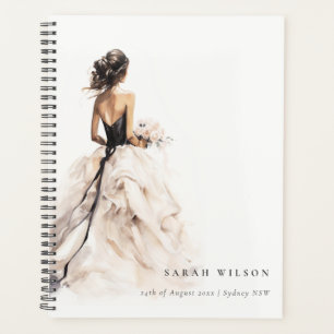 Fête des mariées moderne Mariage aquarelle