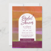 FÊTE DES MARIÉES numérique Invitation Urbain Plum  (Devant)