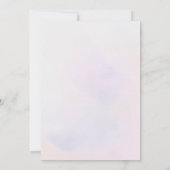 Fête des mariées Papillon Devine Qui Joue Carte (Dos)