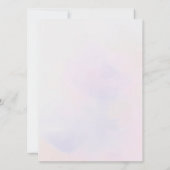 Fête des mariées papillon Qu'a-t-il dit Carte de j (Dos)