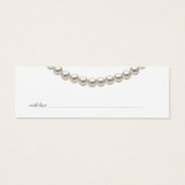 Fête des mariées Pearl Date nuit Carte Jar (Dos)