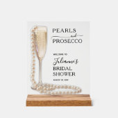 Fête des mariées Perles et poursuites Bienvenue (Recto)