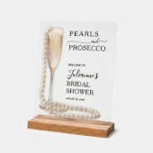 Fête des mariées Perles et poursuites Bienvenue (Angle)