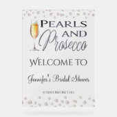 Fête des mariées Perles et poursuites Bienvenue (Recto)