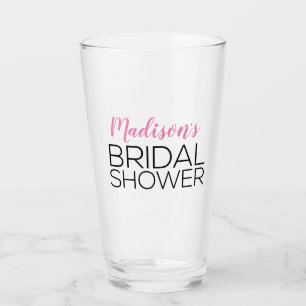 Fête des mariées personnalisée Verre de pinte pers