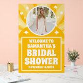 Fête des mariées photo Jaune Sunshine Bienvenue (Mariage)