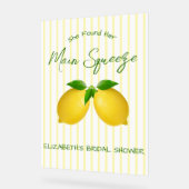 Fête des mariées principale de citron de taille (Angle)