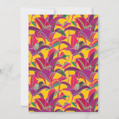 FÊTE DES MARIÉES | Purple Tiger Lily Invitation (Dos)