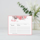 Fête des mariées Recette pour l'amour Cartes de co (Debout devant)