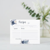 Fête des mariées Recette pour l'amour Cartes de co (Debout devant)