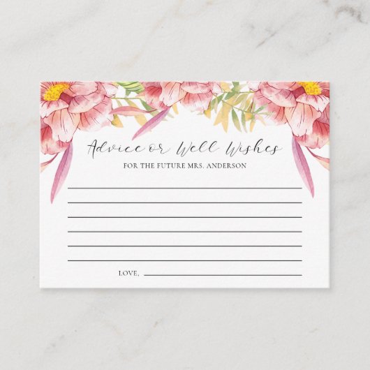 Fête des mariées rose Floral conseil ou bien souha (Devant)