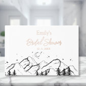 Fête des mariées rose Gold Camp Bride