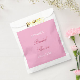 Fête des mariées rose Magenta Favoriser les sacs