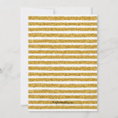 Fête des mariées rose rouge floral Invitations Par (Dos)