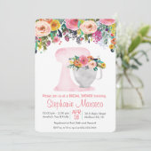 Fête des mariées Stock de la cuisine Invitation (Debout devant)