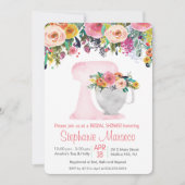 Fête des mariées Stock de la cuisine Invitation (Devant)