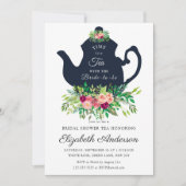 Fête des mariées Tea Party Invitation (Devant)