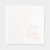 Fête des mariées Team Bride (Recto)