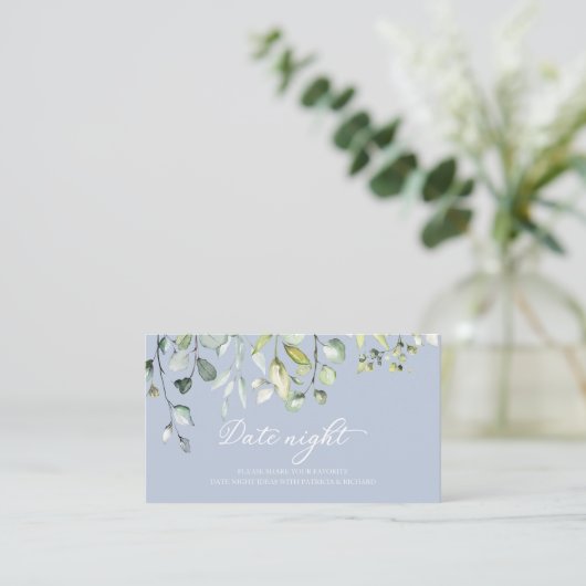 Fête des mariées verdoyante Date Cartes de voiture (Debout devant)