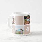 Fête des mères 10 Photos Maman Collage Mug (Devant gauche)