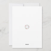 Fête des mères Aimez-vous maman Floral Carte de va (Dos)