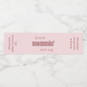 Fête des Mères amusante Brunch Party Étiquette de  (Étiquettes simples)