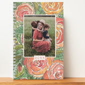 Fête des Mères Aquarelle Rose Maman Photo Planner