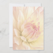 Fête des mères Brunch Dahlia Invitation (Dos)