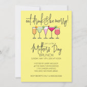 Fête des mères Brunch Invitations (Devant)