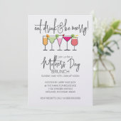 Fête des mères Brunch Invitations (Debout devant)