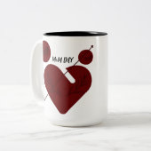 Fête des mères café Mug (Devant gauche)