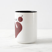 Fête des mères café Mug (Centre)