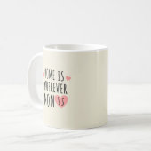 Fête des Mères Café Mug (Devant gauche)