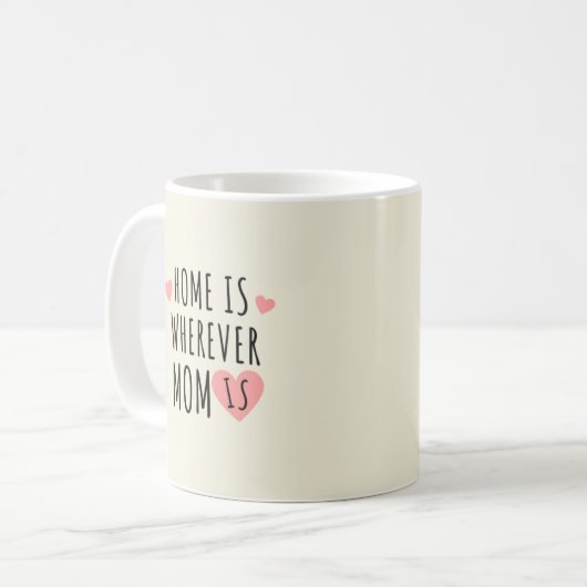 Fête des Mères Café Mug (Devant gauche)