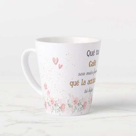 Fête des Mères Café Mug (Angle gauche)
